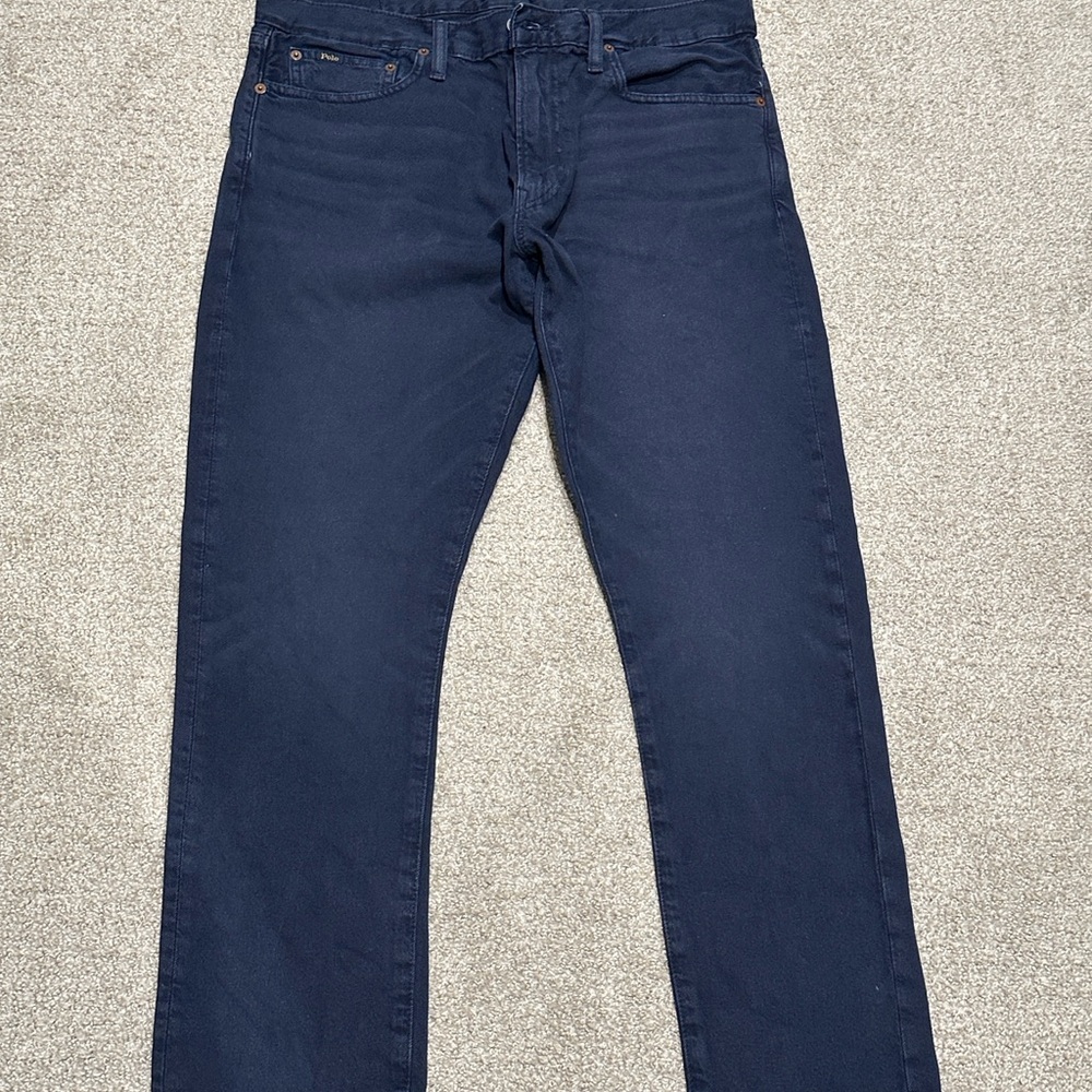 Polo by Ralph Lauren Men's Navy Straight Jeans